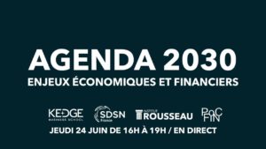 Agenda 2030 - Institut Rousseau