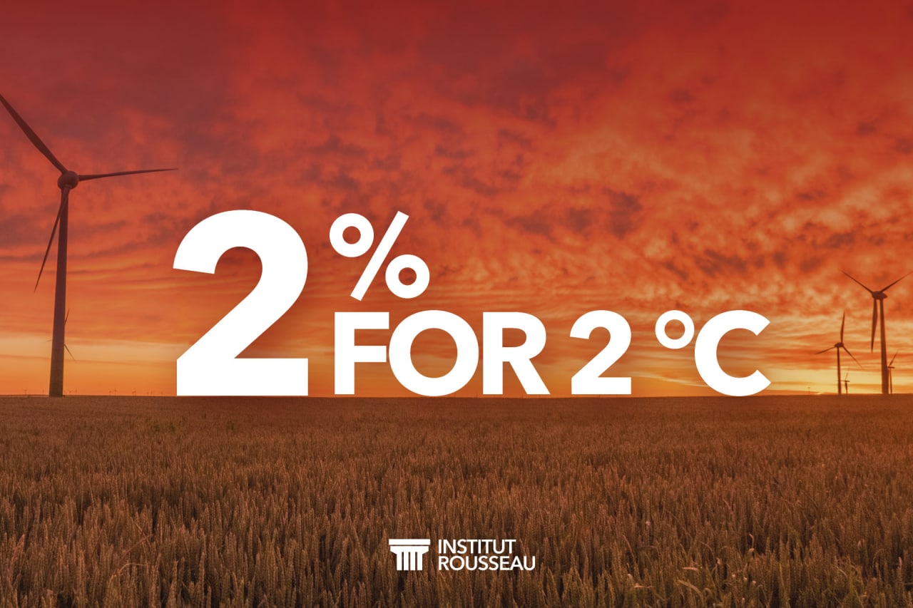 2 for 2° C! Institut Rousseau